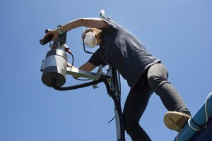 Installing the So-Rad radiometers on the Lisboat ferry